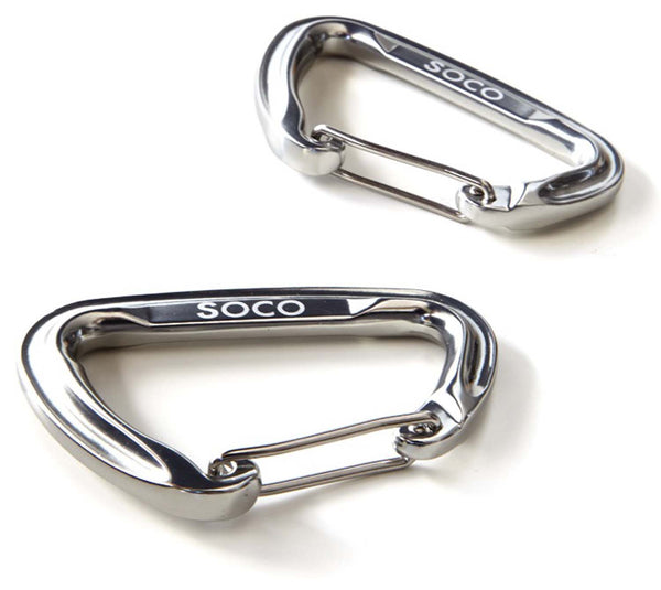 Pair of SOCO Carabiners